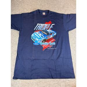 Vintage 90s 1995 NASCAR Bud Moore #15 Racing Shirt Men XL Graphic Tee AOP